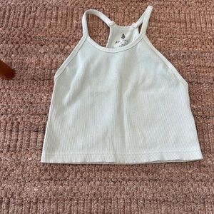 Free people moment turquoise tank size medium